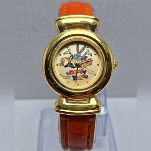 Vintage 1990's Looney Tunes Armitron Bugs Bunny And Friends Watch New Battery